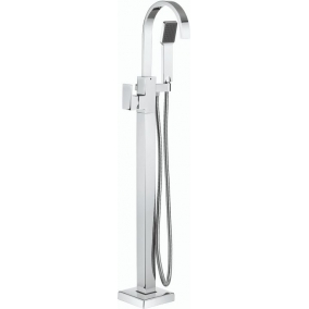 Crosswater Taps & Wastes - Planet Floor Standing Bath Shower Mixer With Kit