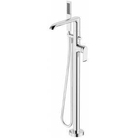Armera Taps & Wastes - Vaere Floor Standing Bath Shower Mixer With Shower Kit -