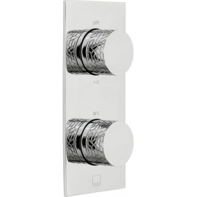 Vado Showers - Omika 2 Outlet 2 Handle Vertical Tablet Thermostatic Valve