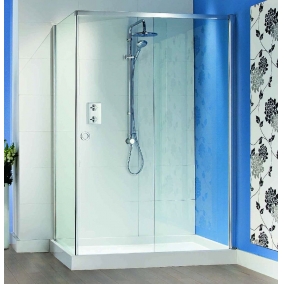 Matki Shower Enclosures - Radiance Sliding Door, Side & Tray 1200 x 900mm RH