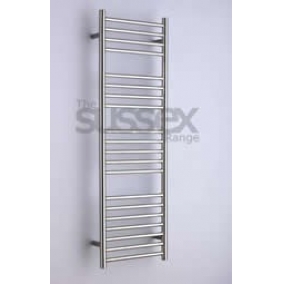 JIS Heating & Towel Warmers - Ashdown Flat Fronted Towel Rail 1250x400mm