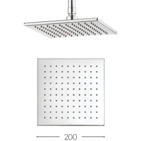 Crosswater Showers - Zion VS Showerhead 200 x 200 x 8mm