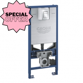 Grohe Toilets & Bidets - Rapid Slx WC 1.13m 3In1 Flush Plate Small