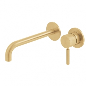 Vado Taps & Wastes - Origins Slimline 2H Wall Mounted Single Lever Basin Mixer