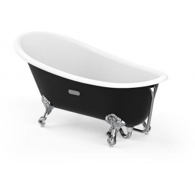 Roca Baths - Carmen 1540x830mm Cast-Iron Freestanding Bath Slipper Bath