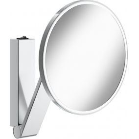 Keuco Mirror & Cabinets - Ilook-Move Cosmetic Mirror Wall Mounted Round With Light