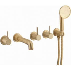 Crosswater Taps & Wastes - MPRO Industrial 5 Hole Bath Filler