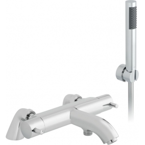Vado Showers - Celsius 2 Hole Thermostatic Bath Shower Mixer Pillar Mounted