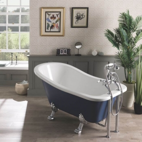 B.C.Designs Baths - Fordham 1500mm Slipper Bath With Feet Set 2 & Overflow