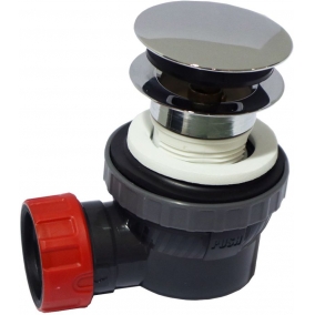 Saneux Taps & Wastes - Super Low Profile Bath Waste & Trap Slotted/Unslotted