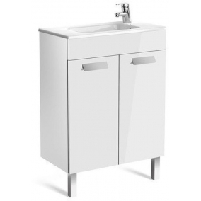 Roca Furniture - Debba Compact Basin & 2 Door Base Unit 605 x 360 x 720mm