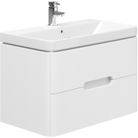 Essential Furniture - Colorado 800 Wall Hung Unit & Basin 2 Drawer