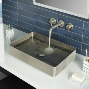 Just Taps Basins - Inox Grade 316 Stainless Steel Counter Top Basin