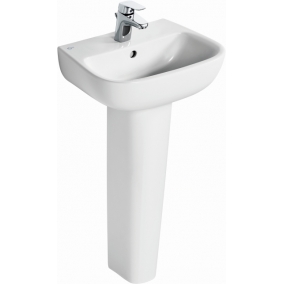 Ideal Standard Basins - Studio Echo 45cm Handrinse Basin, 1TH With Overflow