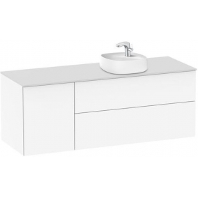 Roca Furniture - Beyond 1400mm On Countertop 2 Draw Unit With Side Door
