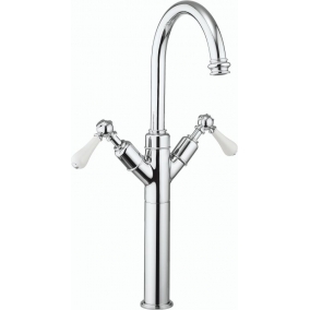 Crosswater Taps & Wastes - Belgravia Lever Mono Tall Basin Mixer
