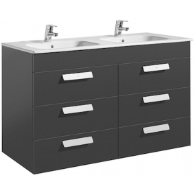 Roca Furniture - Debba Base Unit 1190 x 460mm - 6 Soft-Close Drawers