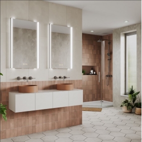 HIB Mirrors & Cabinets - Fold 60 Mirror