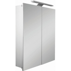 Roca Mirrors & Cabinets - Sol Premium 600mm Double Door Aluminium Cabinet