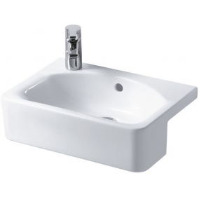 Ideal Standard Basins - Concept Cube 500mm Short Proj Semi-Countertop Washbasin