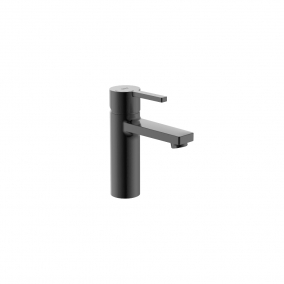 Roca Taps & Wastes - Naia Basin Mixer With Smooth Body & 1/2'' Flexible Tails