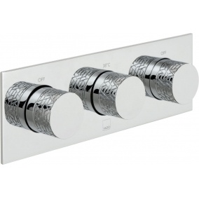 Vado Showers - Omika 2 Outlet, 3 Handle Thermostatic Valve