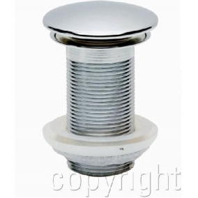 Saneux Taps & Wastes - 1 1/4'' Slotted Clicker Basin Waste For Basin With Overflow