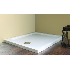 Matki Shower Enclosures - Fineline 60 Raised Corner Shower Tray 760mm