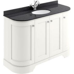 Bayswater Furniture - 1200mm 4-Door Curved Basin Cabinet