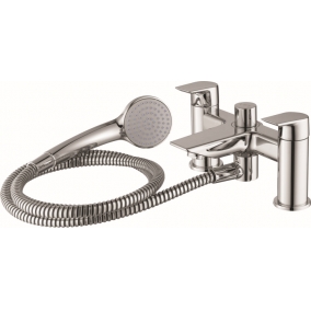 Ideal Standard Taps & Wastes - Tesi 2 Hole Dual Control Bath Shower Mixer