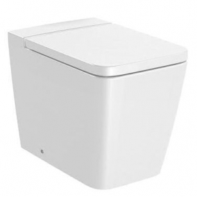 Roca Toilets & Bidets - Inspira Square Back To Wall Rimless Pan