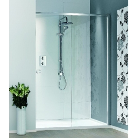 Matki Shower Enclosures - Radiance Recess Sliding Door & Tray 1400 x 900mm LH