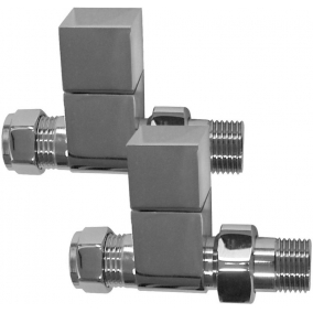 Essential Heating - Square Straight Valve