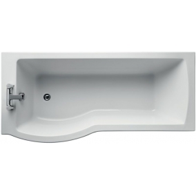 Ideal Standard Baths - Tempo Arc 1700 x 800mm Idealform Shower Bath LH No Handgrips