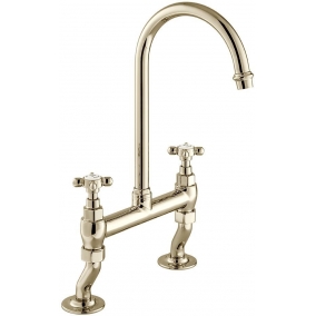 Vado Taps & Wastes - Axbridge Cross Bridge Kitchen Mixer