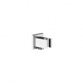 Roca Showers - Aqua Shower Square Hose Outlet With Bracket