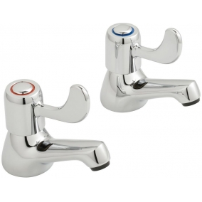 Vado Taps & Wastes - Astra Basin Pillar Taps 1/2'' With Lever Handle