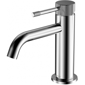 Armera Taps & Wastes - Maze Single Lever Monobasin Mixer With Waste - Brushed