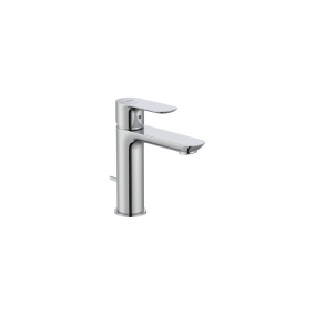Roca Taps & Wastes - Cala Basin Mixer With Pop-Up Waste 3/8'' Flexible Tails