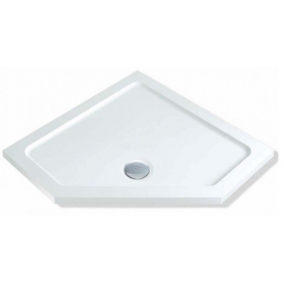 MX Shower Trays - Elements Low Profile 900 x 900mm Pentangle Tray