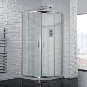Aquadart Shower Enclosures - Venturi 6 Double Door Offset Quadrant Enclosure 1200 x 900mm