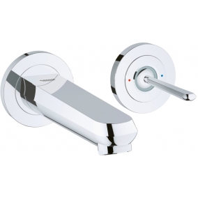 Grohe Taps & Wastes - Eurodisc Joystick 2-Hole Basin Mixer M-Size