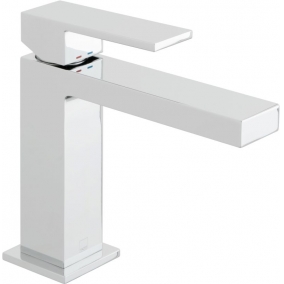 Vado Taps & Wastes - Notion Slimline Mono Basin Mixer Smooth Bodied Single Lever