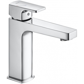 Roca Taps & Wastes - L90C Medium Height Basin Mixer With Smooth Body