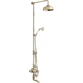Vado Showers - Axbridge 3 Outlet Exposed Shower Column With Bath Spout