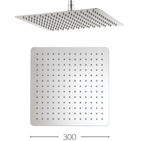 Crosswater Showers - Glide Showerhead 300 x 300 x 3mm