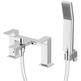 Armera Taps & Wastes - Latitude Deck Mounted Bath Shower Mixer With Shower Kit -