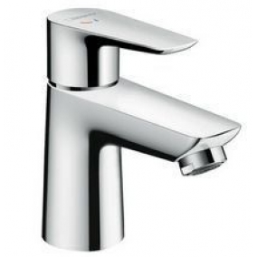 Hansgrohe Taps & Wastes - Talis E Single Lever Basin Mixer 80 CoolStart W/Pop-Up Waste