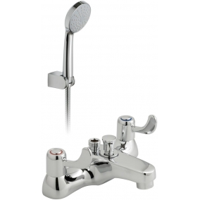 Vado Taps & Wastes - Astra Deck Mounted Bath Shower Mixer
