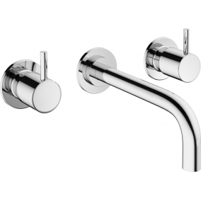 Crosswater Taps & Wastes - MPRO Basin 3 Hole Wall Set